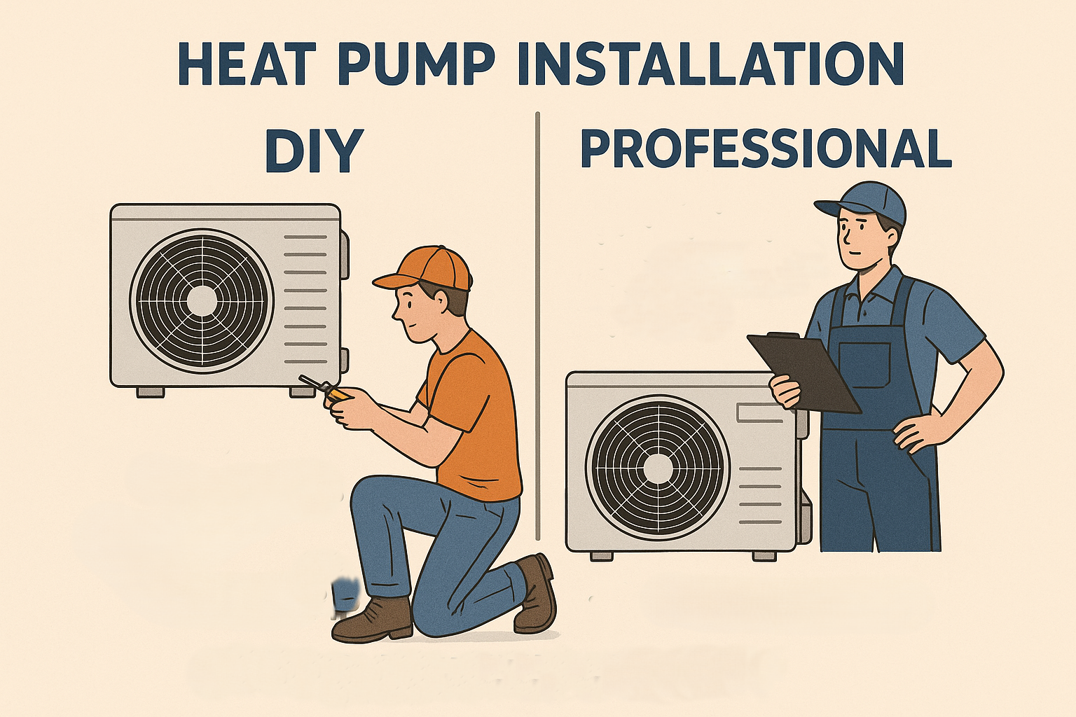 Heat Pump Installation Guide: DIY or Professional? (Plus How to Find the Best Contractor)